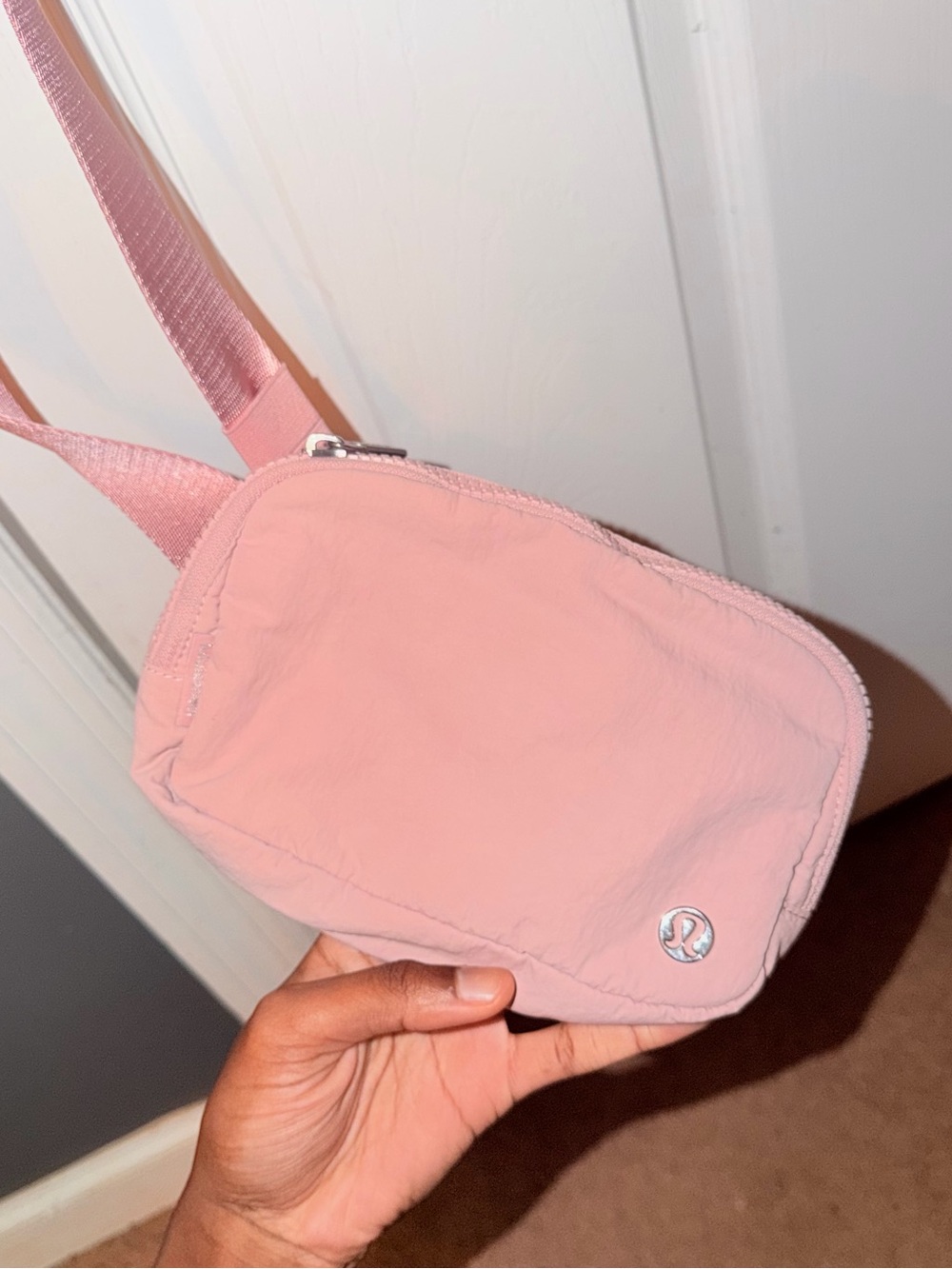 lululemon athletica Blush Pink Mini Crossbody Pouch